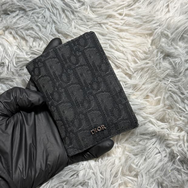 디올 오거나이저 카드지갑 블랙