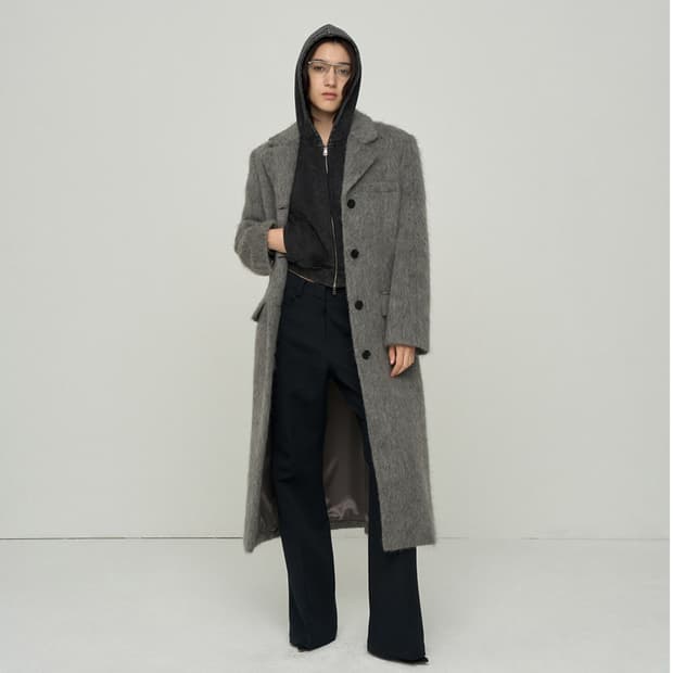 [LCDC] ALPHACA BLENDED SINGLE BREASTED 