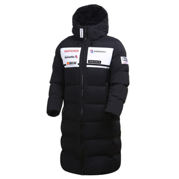 데상트 남녀공용 롱패딩 다운 패딩 아우디 레플리카 스키 90 95 S M