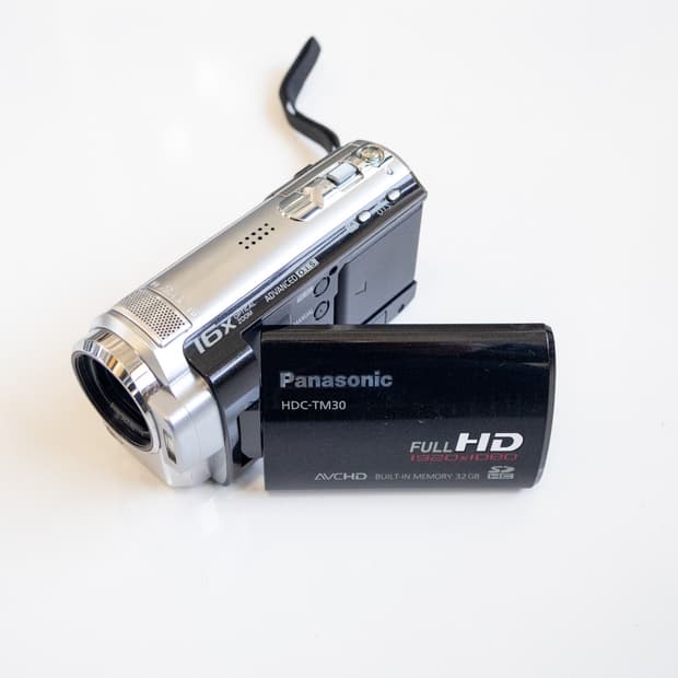 Panasonic HDC-TM30-K / 빈티지 디지털 캠코더