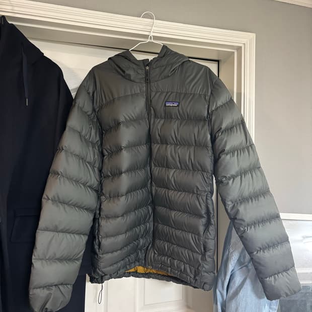 [L/오염] 파타고니아 경량패딩 그레이