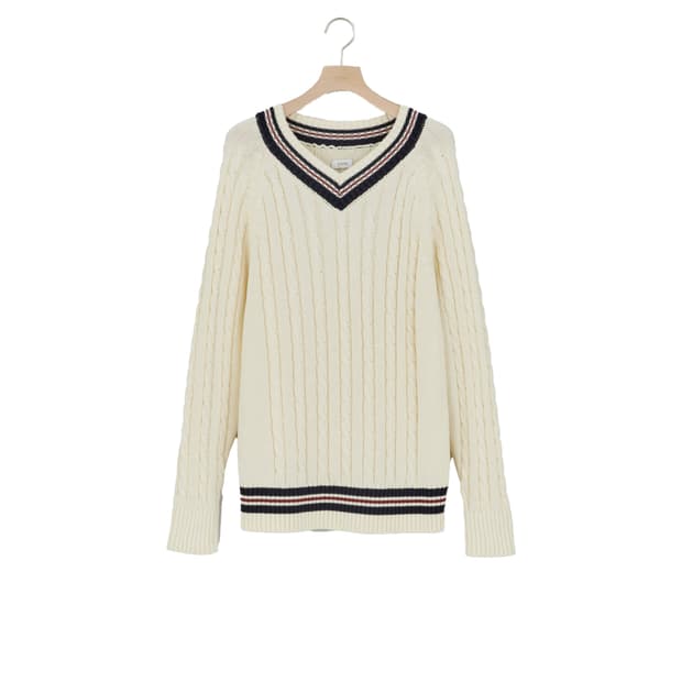 시오타 cricket sweater offwhite 6