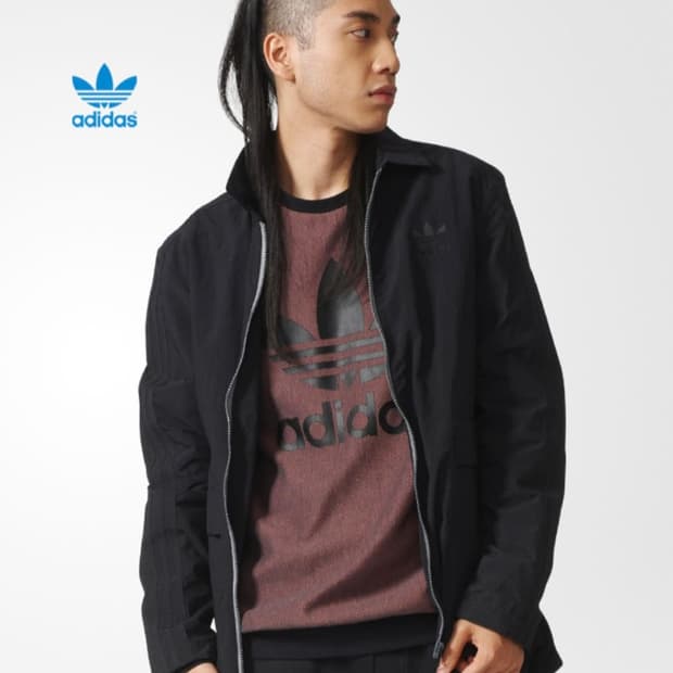 아디다스 유로파 올블랙 코치자켓 110 남성