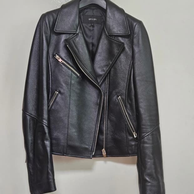 온앤온 양가죽 자켓