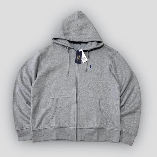 폴로 그레이 후드집업 새상품 XL 105