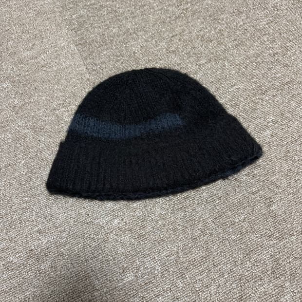 산산기어 모헤어 블랙 비니