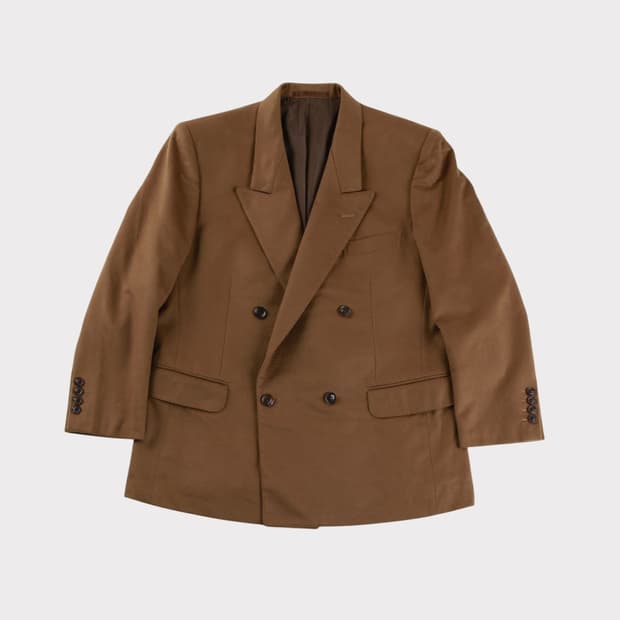 [S] 크리스찬 디올 캐시미어 100% 더블 블레이저 자켓