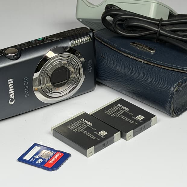 캐논 IXUS 익서스 210 IS 블랙 빈티지 레트로 감성 카메라