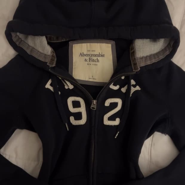 아베크롬비 딱붙핏 후드집업
