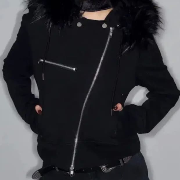 낫노잉 퍼후드자켓