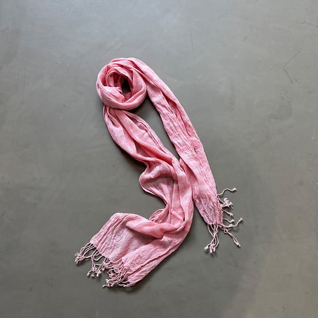 lovey pink long muffler