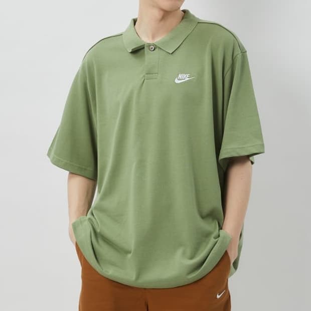 (XL)나이키 클럽 폴로 반팔 카라티셔츠