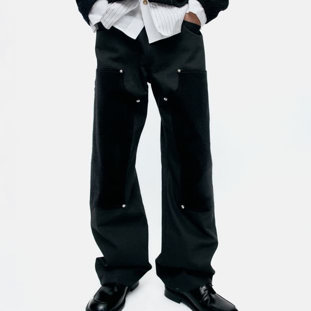 엔더슨벨 페이크포니 패치 데님