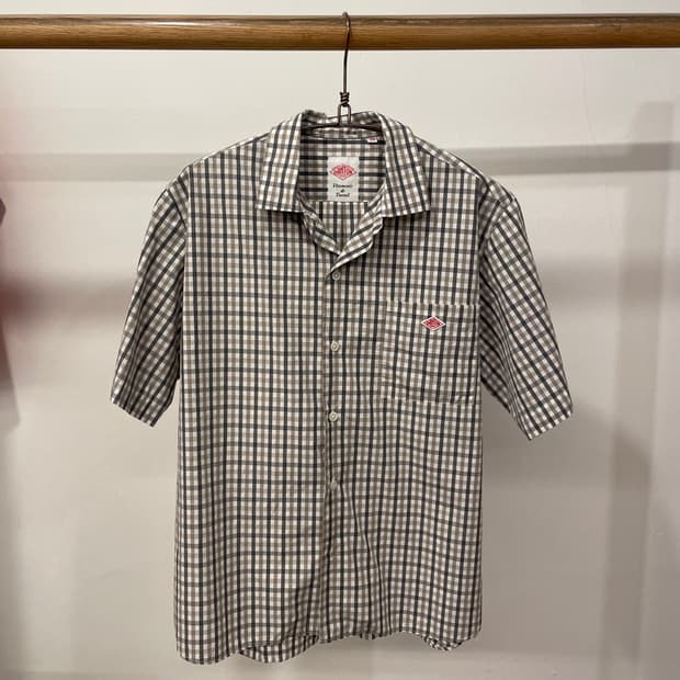 DANTON CHECK HALF SHIRT
