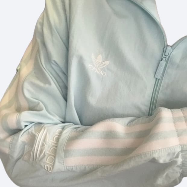 🩵아디다스 파이어버드 스카이블루 하늘색 바람막이🩵