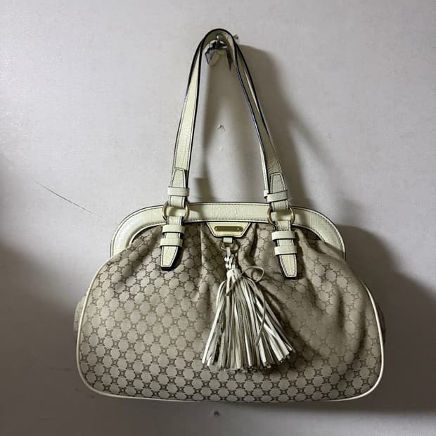 셀린느 마카담 캔버스 태슬 프레임 숄더&토트 사첼백