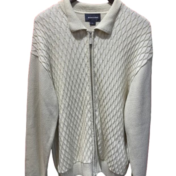 THISISNEVERTHAT 카라 니트 집업