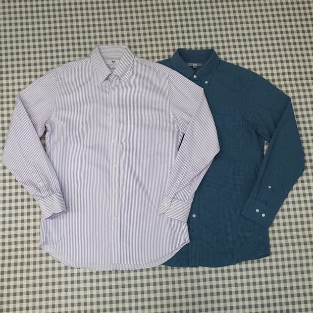 유니클로 긴소매 셔츠 남자95 (2벌가격)