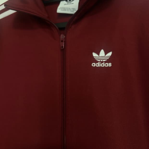 아디다스 버건디 져지 xs
