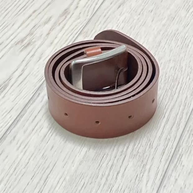 H&M 가죽벨트 브라운