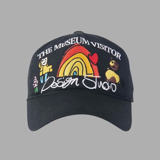 CHILDREN RAINBOW BALLCAP (블랙)