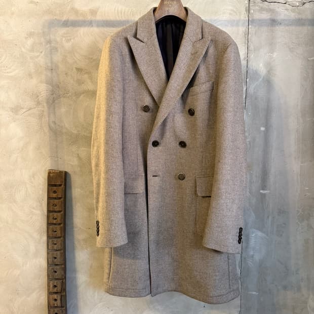 MANGO 더블 브레스티드 코트 100