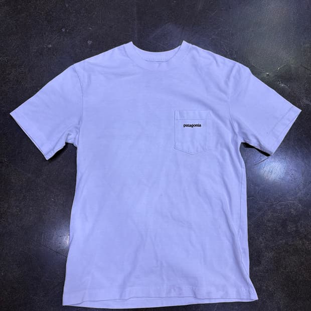 파타고니아 포켓 로고 반팔티셔츠 S