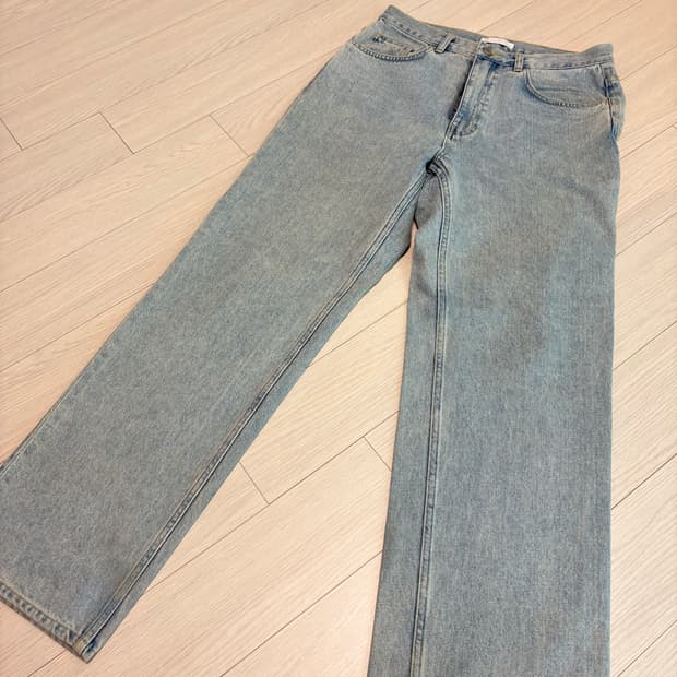 아영상사 연청 와이드 스트레이트 데님  M(30인치)