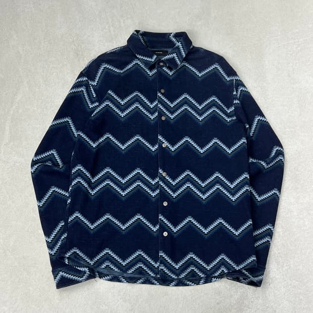 빈스 워크 패턴셔츠 s09488