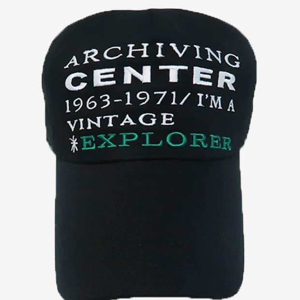 더콜디스트모먼트 TCM vintage explorer cap