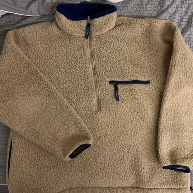 LL Bean 엘엘빈 후리스 플리스 하프집업 칸예