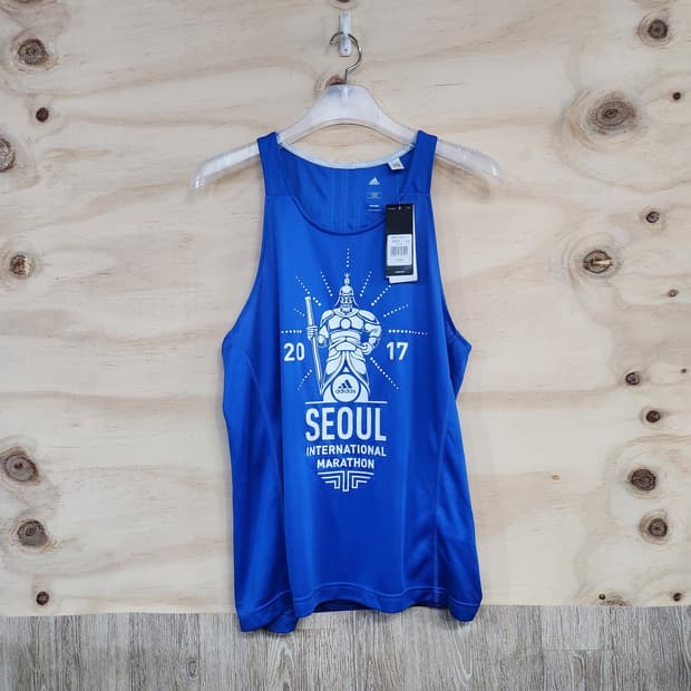 1085) 아디다스 마라톤 런닝 민소매