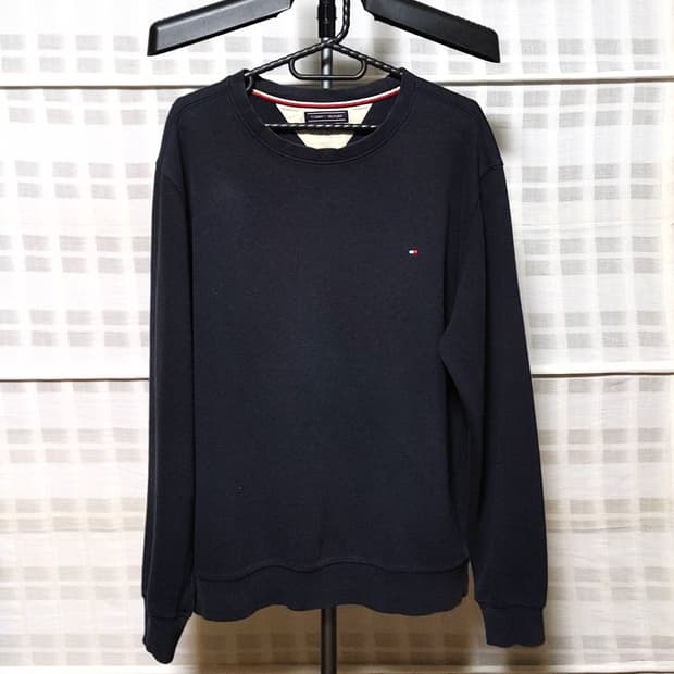 (Tommy Hilfiger) 타미힐피거 네이비 맨투맨 티셔츠 L