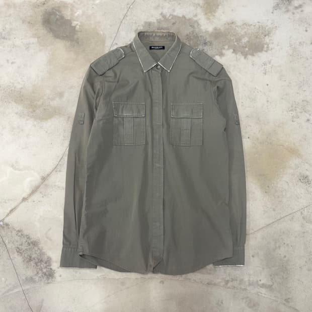 [36] SS10 Balmain Military Shirt