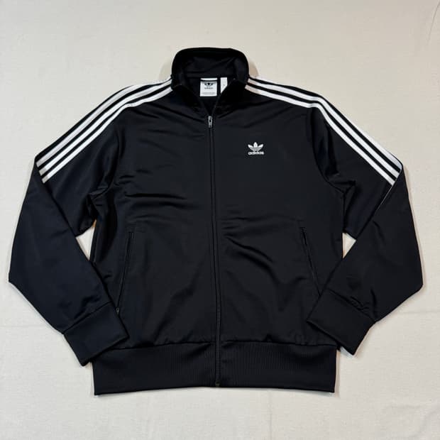 XL) 아디다스 파이어버드 삼선 져지 트랙탑 집업 블랙 A12