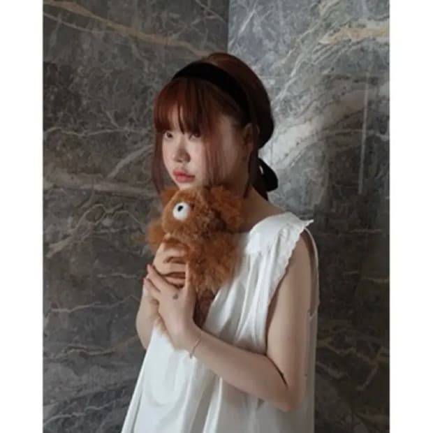 프레클 벨벳 헤어 밴드