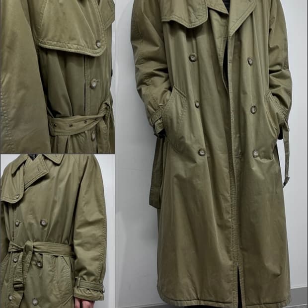 아르마니 90‘s 아카이브 트렌치 코트