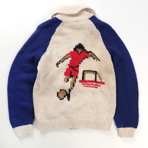 vintage CALIF 헤비울 스웨터  