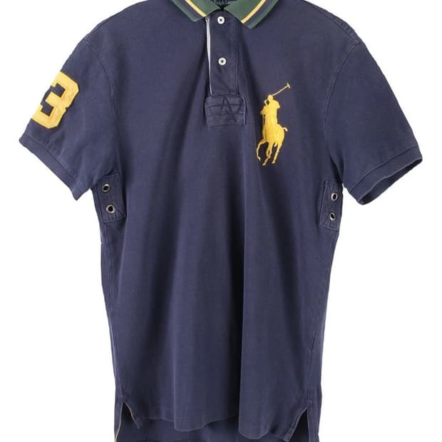 RALPH LAUREN 랄프로렌 폴로 코튼 100% 카라티 남 (S)