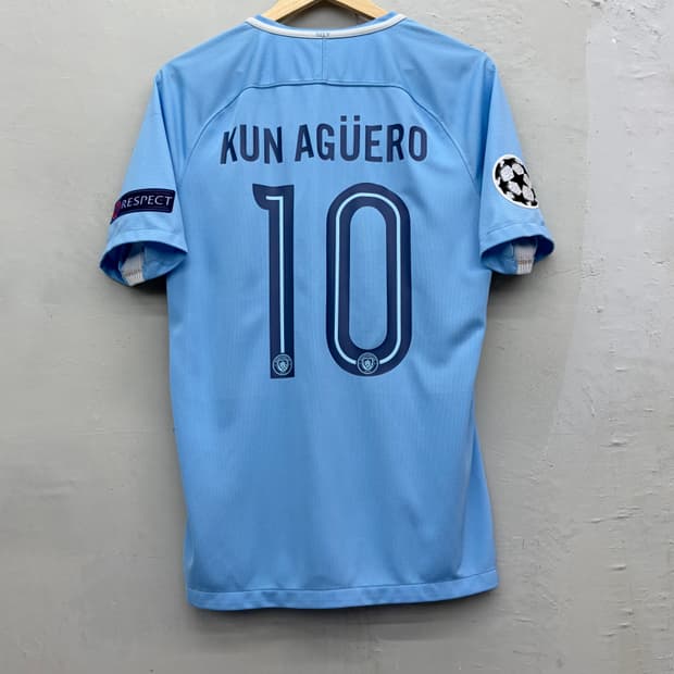 나이키 17-18 맨체스터 시티 홈 챔스킷 세르히오 아구에로