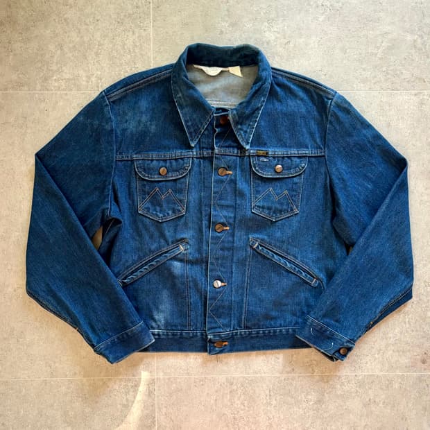 70's 랭글러 124MJ 데님 자켓 46(105)
