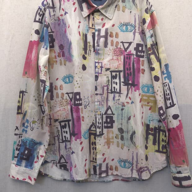 폴 스미스 진스 패턴 셔츠 L