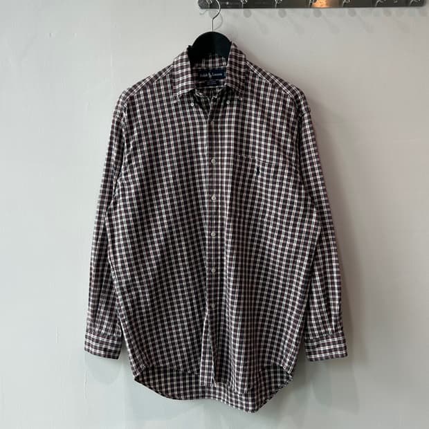 90s 폴로 랄프로렌 체크 빅셔츠
