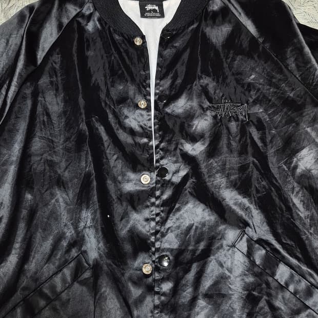 스투시 봄버자켓