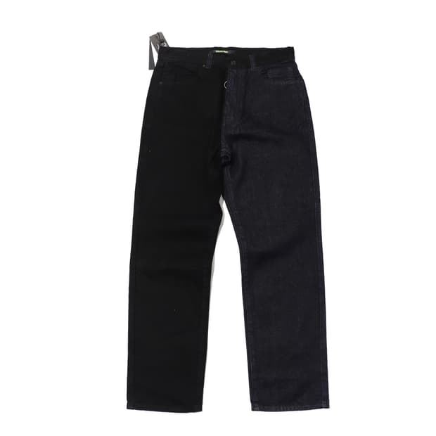 MMIC 미사용 블랙 인디고 배색 데님 팬츠 size 29