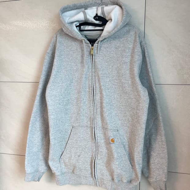 칼하트 루즈핏 후드집업 그레이 (M)