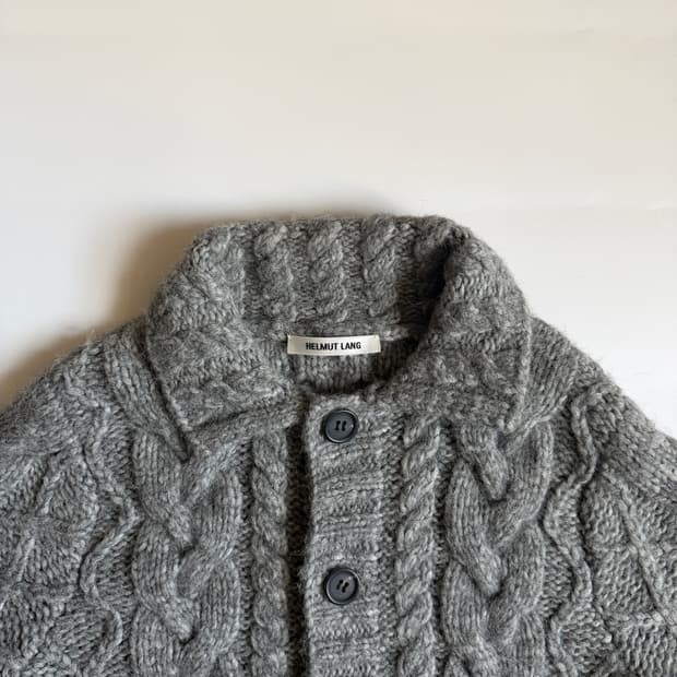  헬무트랭 니트 가디건 S