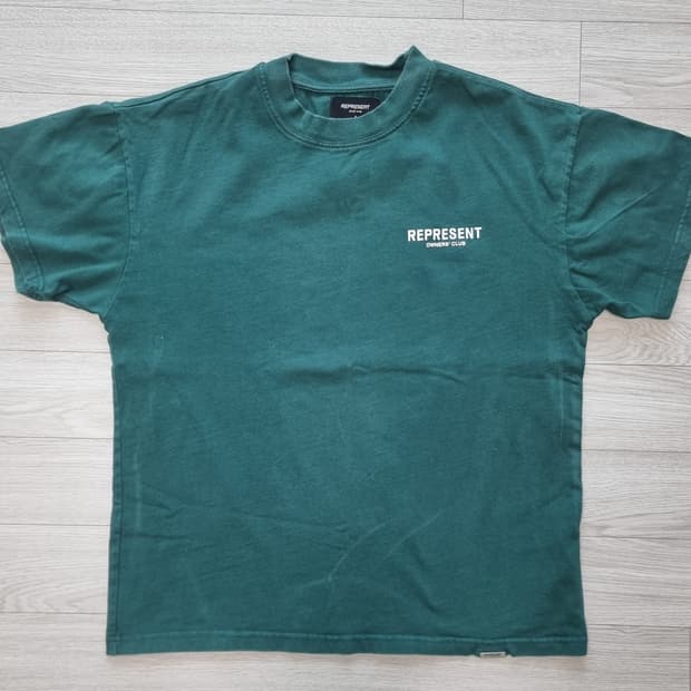 레프리젠트 로고 티셔츠