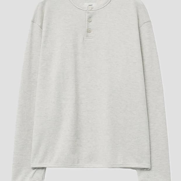 파세르 25fw 헨리넥 롱슬리브