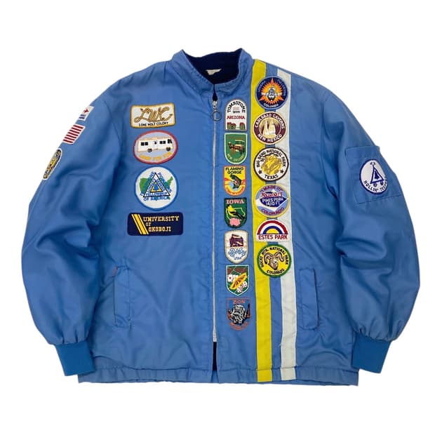 70's 트레블 패치 자켓